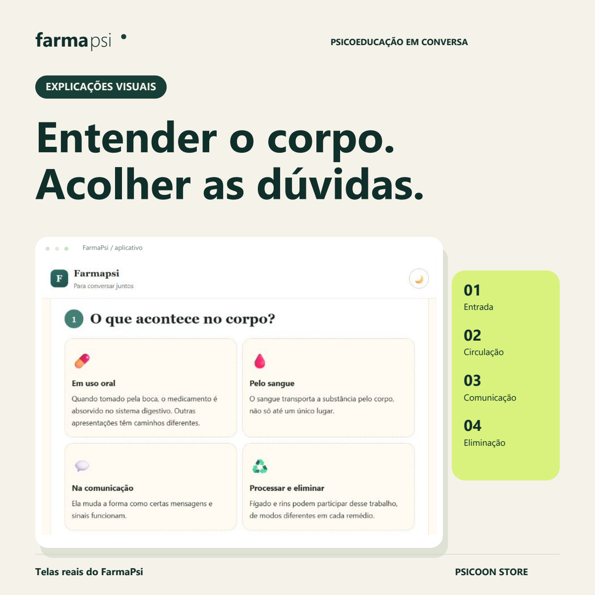 FarmaPsi | Psicoeducação sobre medicamentos para psicólogos 3 FarmaPsi | Psicoeducação sobre medicamentos para psicólogos - Imagem 2